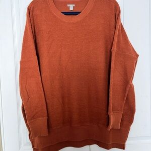 Aerie Men's Rust Crewneck Sweater